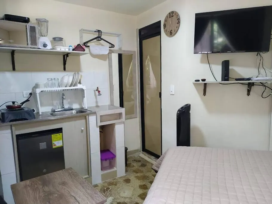 Acogedor Aparta Estudio En Medellin 아파트